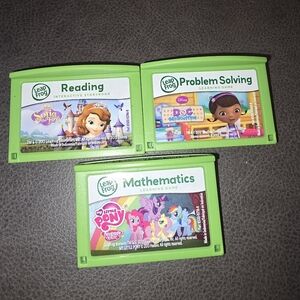 3 Leap Frog Cartridges